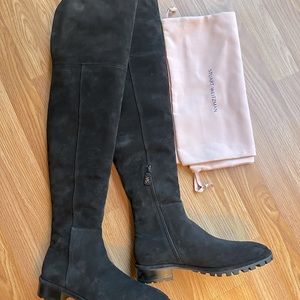 Stuart Weitzman Amber Suede Over the Knee Boots